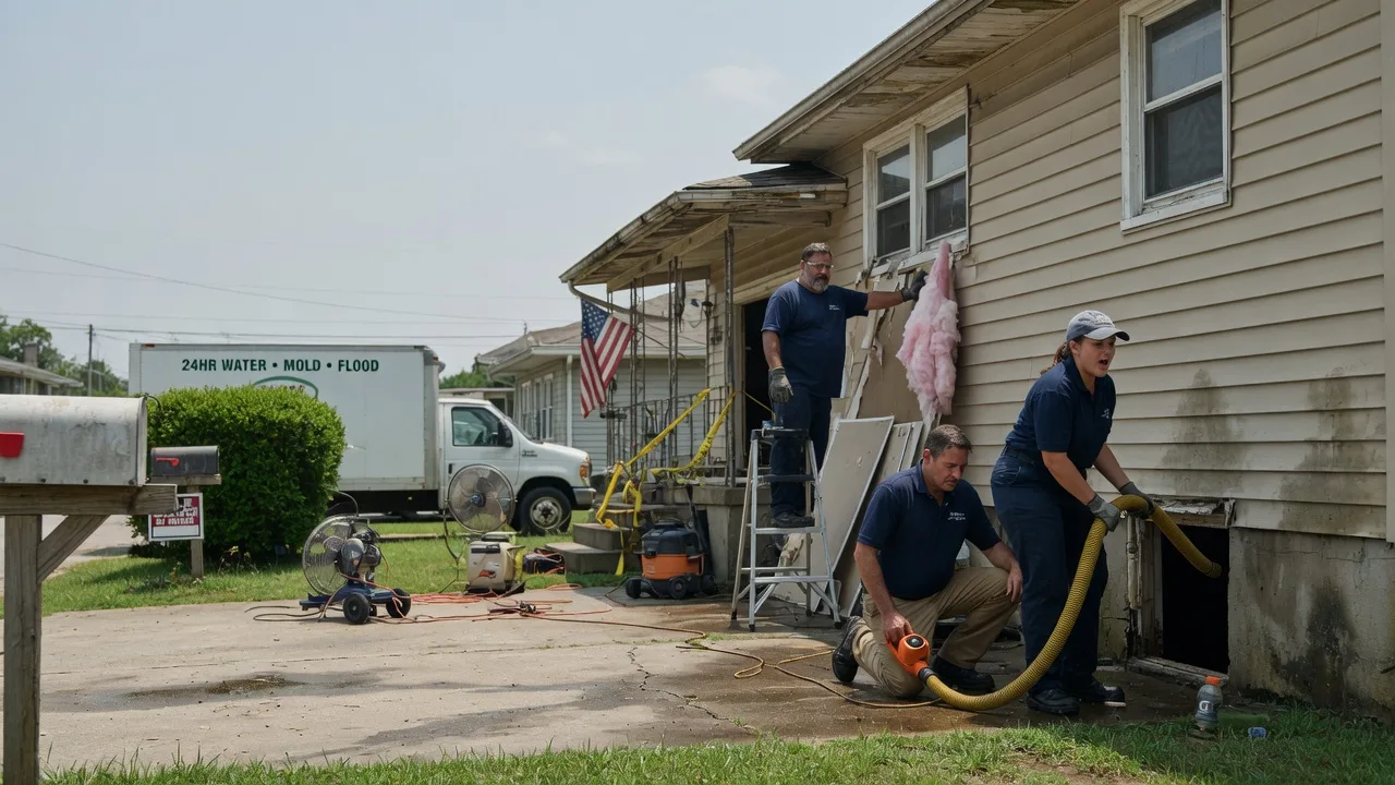 Water Damage Repair in Gray, LA near me